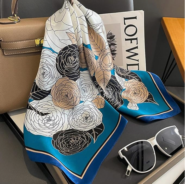 Vintage Luxe Satin Scarf