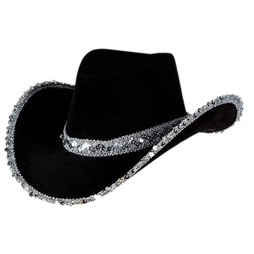 Glam Rodeo Sequin Cowboy Hat