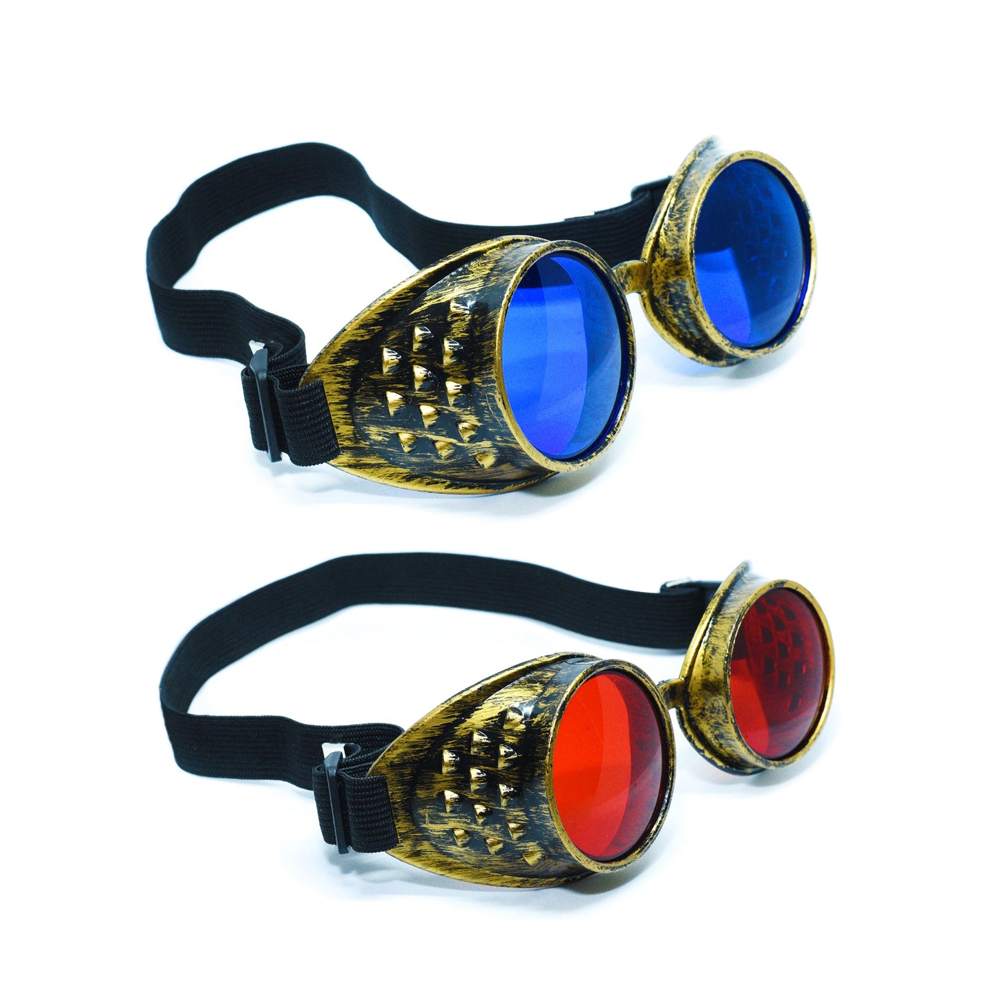 Prism Vision Steampunk Goggles and Kaleidoscope Glasses