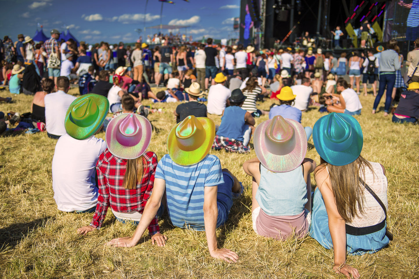 Disco Rodeo Rave Cowboy Hat