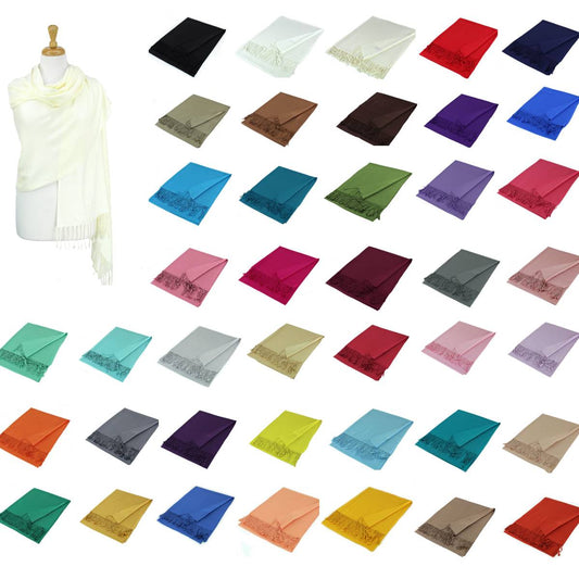 Solid Luxe Pashmina